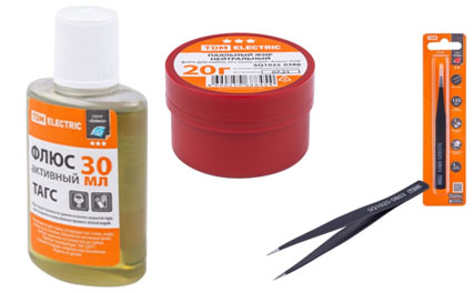 Паяльное оборудование, химия и аксессуары